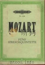 Funf streichquintette（ PDF版）