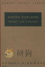 Nonet for strings（1962 PDF版）