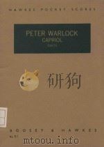 Capriol suite for string orchestra（1927 PDF版）
