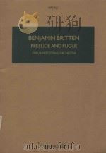 Prelude and fugue for 18-part string orchestra Opus 29（1951 PDF版）