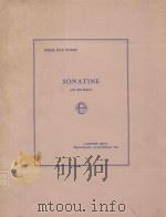Sonatin: pour deux Basson（1961 PDF版）
