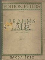 Klarinetten-Quintett opus115（ PDF版）