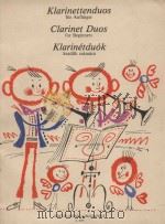 Klarinettenduos fur anfanger 1980 PDF电子版封面