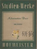 Klarinetten Duos von Carl richter Heft Ⅱ（ PDF版）