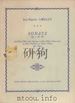 Sonate Op.5 No.IV 1978 PDF电子版封面
