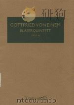 Blaserquintett opus46   1977  PDF电子版封面     