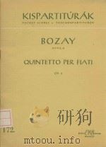 Quintetto per fiati: Op.6（1965 PDF版）