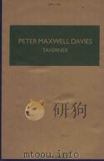 Taverner HPS 1103 1972 PDF电子版封面