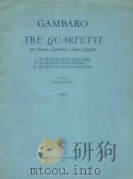 Tre quartetti（1972 PDF版）