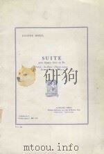 Suite 1952 PDF电子版封面 Eugene Bozza曲