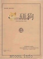 Tetracor（1973 PDF版）