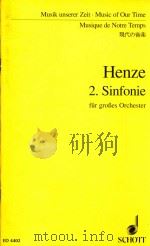 2.Sinfonie fur groBes Orchester（1953 PDF版）