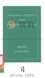 PERSONAL IDENTITY AND SELF-CONSCIOUSNESS（1998 PDF版）
