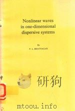 NONLINEAR WAVES IN ONE-DIMENSIONAL DISPERSIVE SYSTEMS（1979 PDF版）