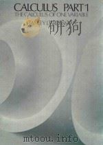 CALCULUS PART 1 THE CALCULUS OF ONE VARIABLE（1981 PDF版）