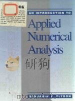 AN INTRODUCTION TO APPLIED NUMERICAL ANALYSIS（1992 PDF版）
