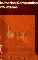 NUMERICAL COMPUTATION（1972 PDF版）