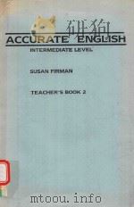 ACCURATE ENGLISH INTERMEDIATE LEVE TEACHER'S BOOK 2（1989 PDF版）