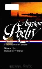 American poetry: the nineteenth century Volume One（1993 PDF版）