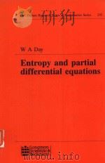 ENTROPY AND PARTIAL DIFFERENTIAL EQUATIONS 1993 PDF电子版封面 0582229286 W.A.DAY