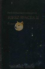 RIESZ SPACES II（1983 PDF版）