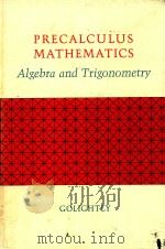 PRECALCULUS MATHEMATICS ALGEBRA AND TRIGONOMETRY（1968 PDF版）