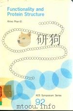 FUNCTIONALITY AND PROTEIN STRUCTURE（1979 PDF版）