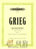 KONZERT e-moll/E minor opus16（ PDF版）