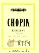 KONZERT opus21（ PDF版）