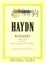 KONZERT FUR KLAVIER UND ORCHESTER HOB XVIII: 11 D-DUR（ PDF版）