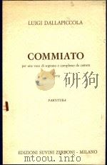commiato per una voce di soprano e complseeo da camera（1972 PDF版）