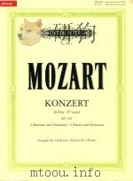 KONZERT FUR ZWEI KLAVIERE UND ORCHESTER ES-DUR Nr.10/kv365（ PDF版）