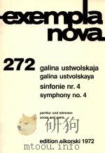 sinfonie nr.4 symphony no.4（ PDF版）