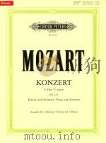Konzert fur klavier und orchester C-dur Nr.13/KV415（ PDF版）
