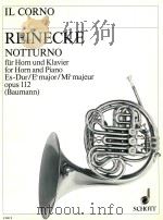Notturno for Horn and Piano Es-Dur（1985 PDF版）