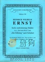 sechs mehrstimmige etuden (ua.Die letzte Rose（ PDF版）