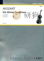 Die wiener sonatinen violine1 PDF电子版封面