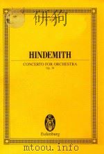 concerto for orchestra op.38（ PDF版）