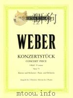 Konzertstuck fur klavier und orchester opus79 PDF电子版封面