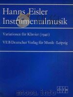 Variationen fur klavier(1940)（1940 PDF版）