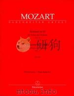 Konzert in D fur violine und orchester Nr.4 concerto in D major for violin and orchestra No.4 PDF电子版封面 W.A.mozart