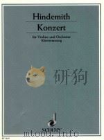 Konzert fur violine und orchester klavierauszug（1939 PDF版）