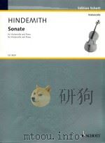 sonate for violoncello and piano（1948 PDF版）
