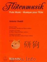 Flute music musique pour flute konzert d dur fur querflote streicher und basso continuo（ PDF版）