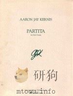 Partita for solo Guitar 1999 PDF电子版封面 AAron Jay kernis