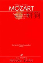cembalosonaten harpsichord sonatas KV 10-15（ PDF版）