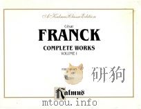 complete works volume I for organ（ PDF版）