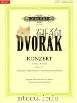 Konzert h-moll fur violoncello und orchester opus 104（ PDF版）