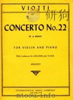 Concerto No.22 in a minor for violin and piano（1973 PDF版）