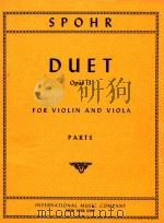 Duet Opus 13 for Violin and Viola     PDF电子版封面    Ludwig Spohr 